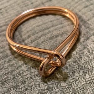 COS Rose Gold Loop Bracelet